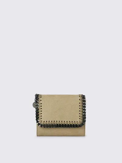STELLA MCCARTNEY WALLET STELLA MCCARTNEY WOMAN COLOR KAKI,G40560030