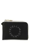 Stella Mccartney Stella Mc Cartney Two Tone Alter Mat Card Holder In Black