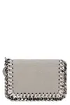 Stella Mccartney Wallet With Small Flap Falabella In Gray