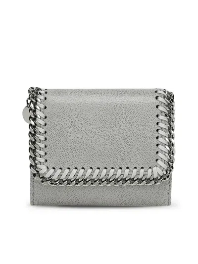 Stella Mccartney Falabella Shaggy Deer - Gris In Grey