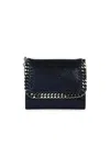 Stella Mccartney Chain Detailed Wallet In Ink