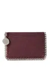 Stella Mccartney Wallets Plum In Burgundy