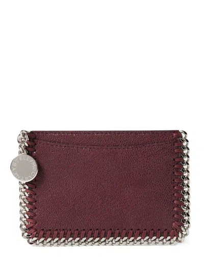 Stella Mccartney Wallets Plum In Burgundy