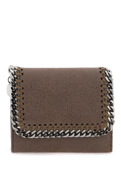 Stella Mccartney Wanda East West Handbag In Dark Taupe