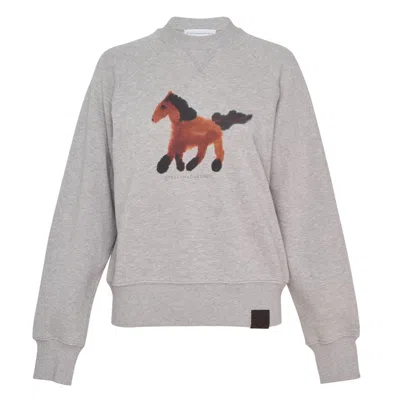Stella Mccartney Watercolour Horse Sweatshirt