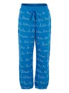 Stella Mccartney Wave-print Drawstring Trousers In Multi