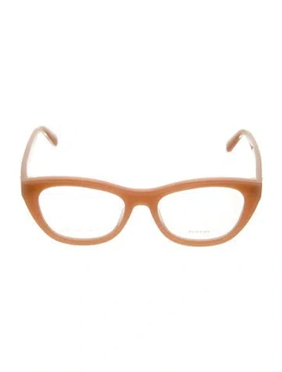 Pre-owned Stella Mccartney Wayfarer Eyeglasses In Orange