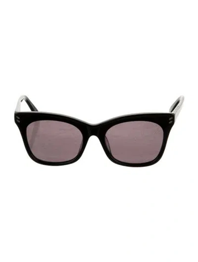 Pre-owned Stella Mccartney Wayfarer Tinted Sunglasses In Black