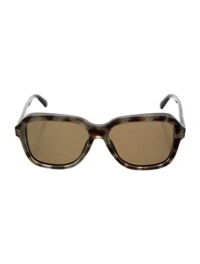 Pre-owned Stella Mccartney Wayfarer Tinted Sunglasses In Brown