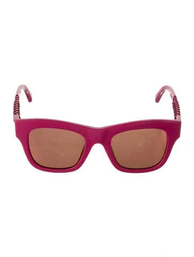 Pre-owned Stella Mccartney Wayfarer Tinted Sunglasses In Pink