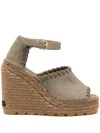 Stella Mccartney Gaia Wedge Espadrilles