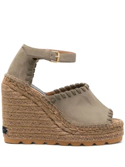 STELLA MCCARTNEY WEDGE ESPADRILLES