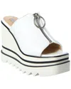 Stella Mccartney Wedge Sandal In White