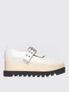 Stella Mccartney Elyse Plateau-schuhe Mit Sternnieten In Beige