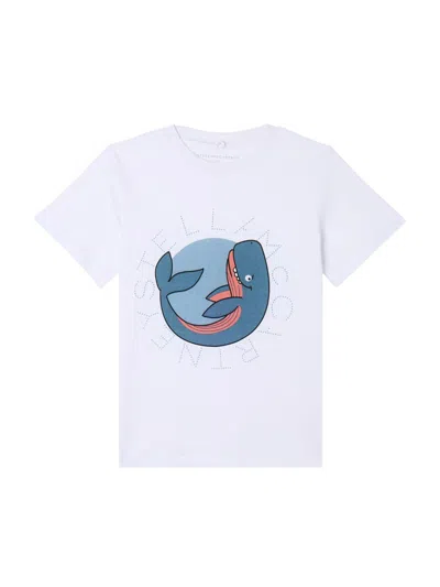 Stella Mccartney "whale" T-shirt In White