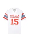 Stella Mccartney Short-sleeved Skirt In White