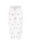 Stella Mccartney White Jeans For Girl With Cherries In White