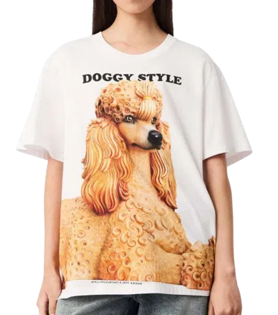 Stella Mccartney Stella Mc Cartney Jeff Koons Cotton T Shirt In White