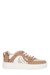 Stella Mccartney Sneakers In Synthetic Leather And Nylon In New Blush