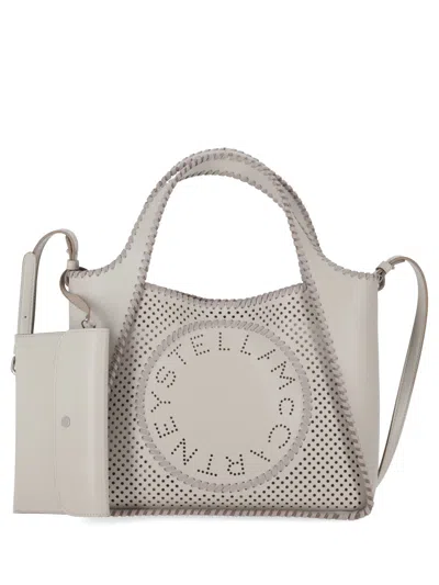 Stella Mccartney White Logo Tote
