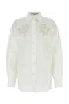 Stella Mccartney White Poplin Oversize Shirt