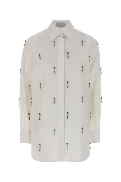 Stella Mccartney White Poplin Shirt
