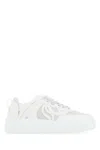 Stella Mccartney Stella Mc Cartney Two Tone Sporty Mat S Wave Sneakers In White
