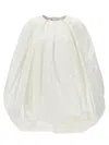 Stella Mccartney Cape Mini Dress Dresses White In White