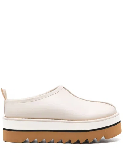 Stella Mccartney White Slip On Mules