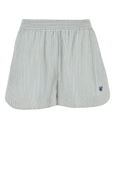STELLA MCCARTNEY WHITE STRIPED SHORT