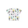 Stella Mccartney White T-shirt For Baby Boy With Rabbit In White
