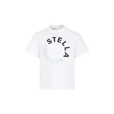 Stella Mccartney White T-shirt For Kids With Logo