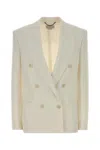 Stella Mccartney White Wool Blazer In White