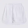 Stella Mccartney Whote Cotton Shorts