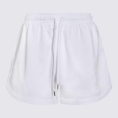 Stella Mccartney Whote Cotton Shorts