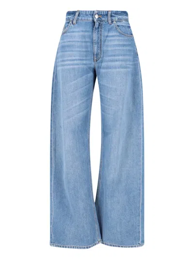 Stella Mccartney Wide Jeans In Blue