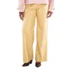 Stella Mccartney Wide Leg Altermat Trousers In Yellow