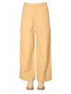 Stella Mccartney Pants In Alter Mat In Yellow