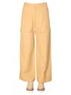 Stella Mccartney Pants In Alter Mat In Yellow