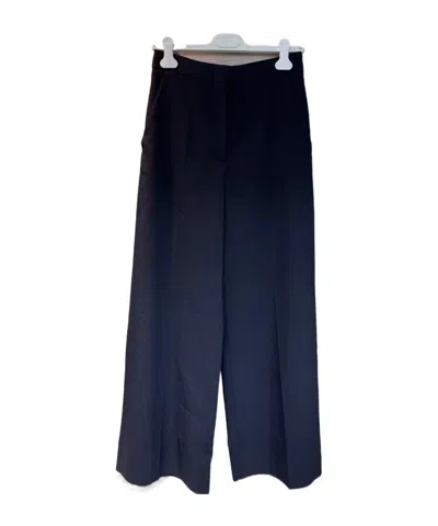 Stella Mccartney Wide Leg Casual Pants In Black