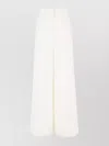 Stella Mccartney Wide-leg High Waist Trousers In Cotton Blend