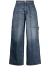 STELLA MCCARTNEY WIDE-LEG JEANS