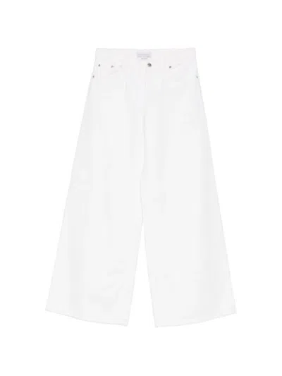 Stella Mccartney Wide-leg Jeans In White