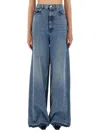 Stella Mccartney Wideleg Jeans With Contrasting Panels