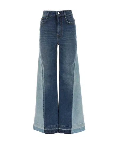 STELLA MCCARTNEY STELLA MCCARTNEY WIDE-LEG PANELLED JEANS