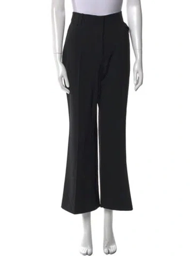 Pre-owned Stella Mccartney Wide Leg Pants In Black