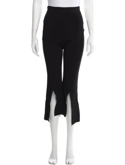 Pre-owned Stella Mccartney Wide Leg Pants In Black