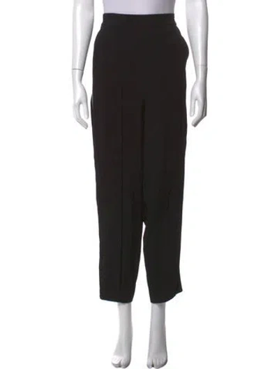 Pre-owned Stella Mccartney Wide Leg Pants In Black