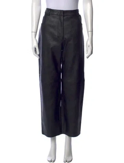 Pre-owned Stella Mccartney Wide Leg Pants In Black