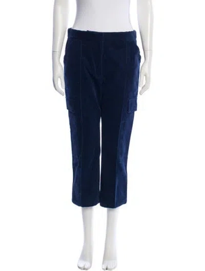 Pre-owned Stella Mccartney Wide Leg Pants In Blue